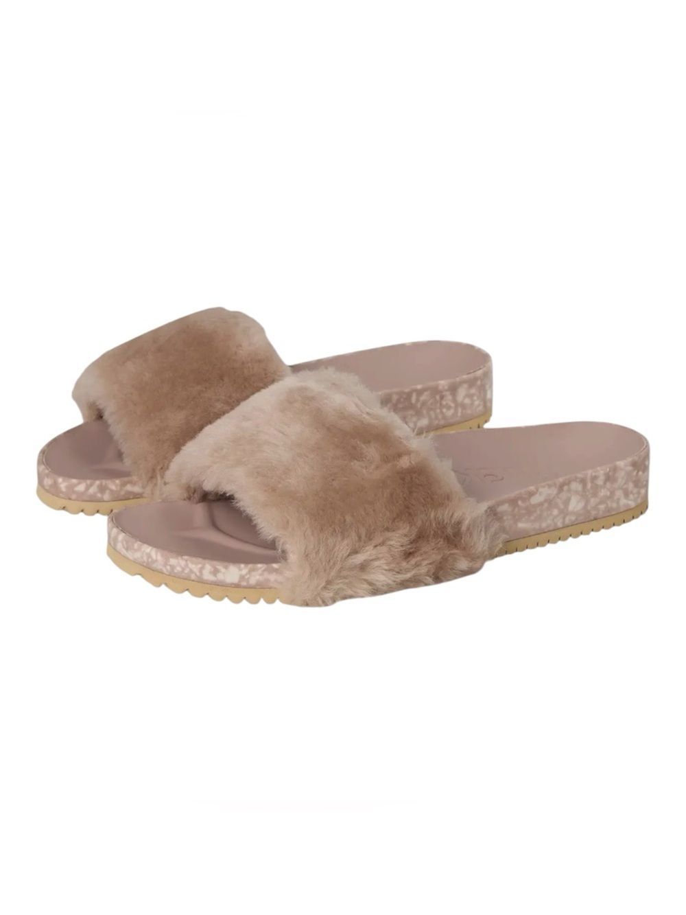 Fleks Women's San Ysidro Slide, Taupe, Size W11/M10, NWT No box